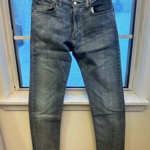 Levi's Men's Straight Fit Blue Jeans